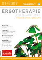 Fachzeitschrift Ergotherapie 1 - 09