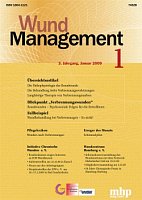 Wundmanagement, Ausgabe 1/2009