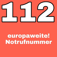 112 - europaweite Notrufnummer